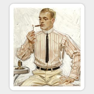 Joseph Christian Leyendecker, Arrow 002 Sticker